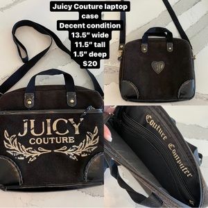 Juicy couture laptop case